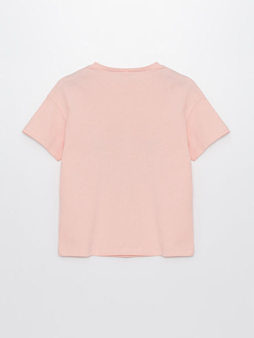 Bisiklet Yaka Minnie Mouse Bask?l? K?sa Kollu K?z ?ocuk ?ortlu Pijama Tak?m? - Waikiki фото 3