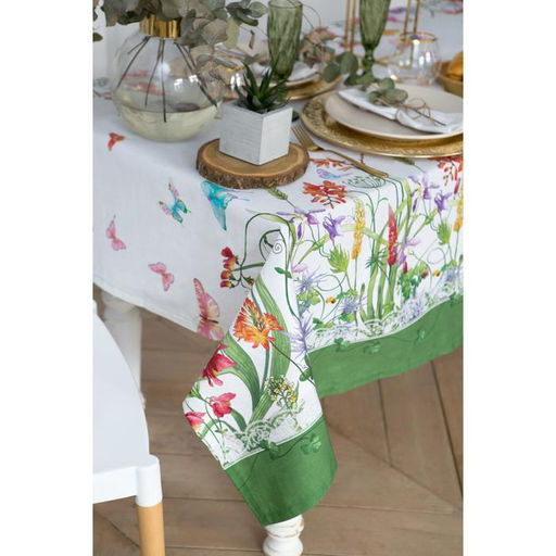 Скатерть Этель Луговые цветы 220х150 см, 100 % хл, саржа 190 гр/м2  фото 8