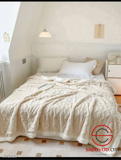 Теплые пледы 3/1 из овечьей шерсти