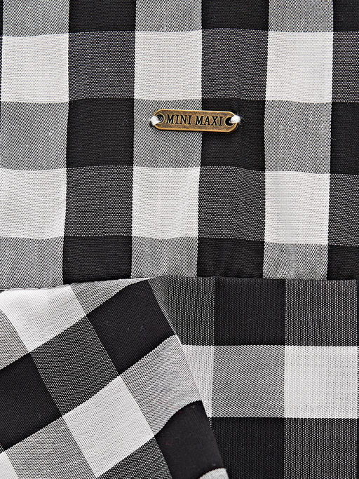 Платье в клетку UD 3999 клетка - Mini maxi фото 7