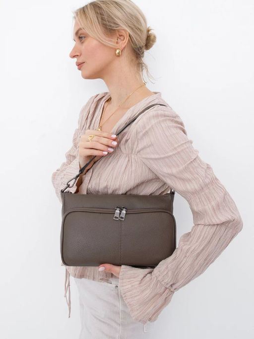 Сумка 8200VG gray Vitelli Grassi