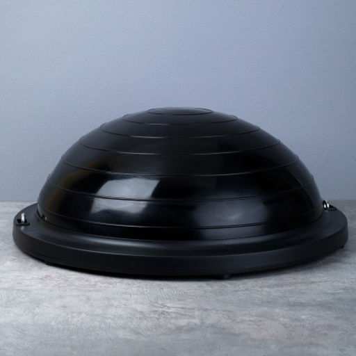 Полусфера балансировочная BOSU 46см Woohooo Drops эспандер, насос/ черный / B46Dr-BL/ уп5 - ГалеонТрейд фото 2
