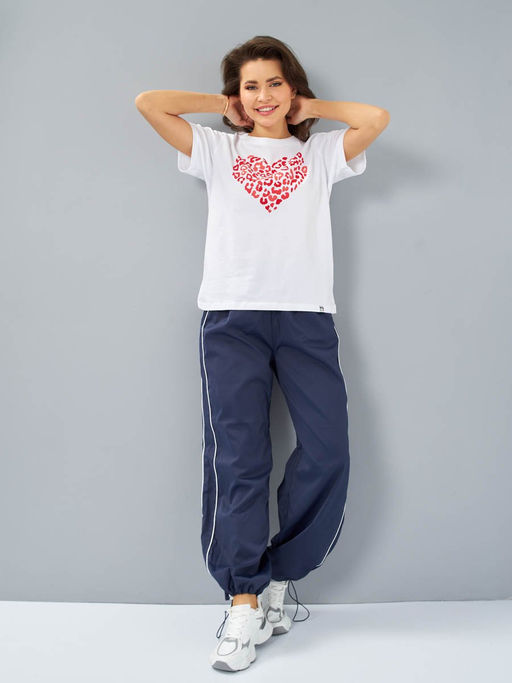 Футболка женская _ 12722/Heart - F5 фото 2