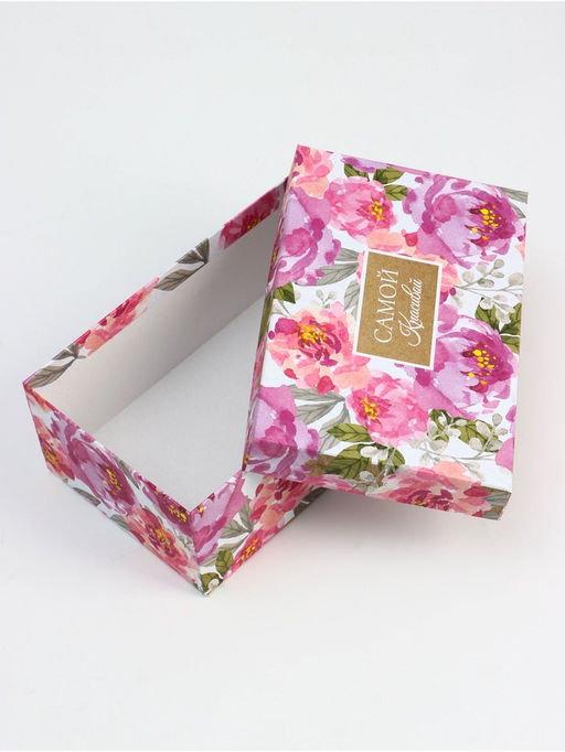 Набор подарочных коробок 10 в 1 Flowers, 32.5×20×12.5 - 12×7×4 см