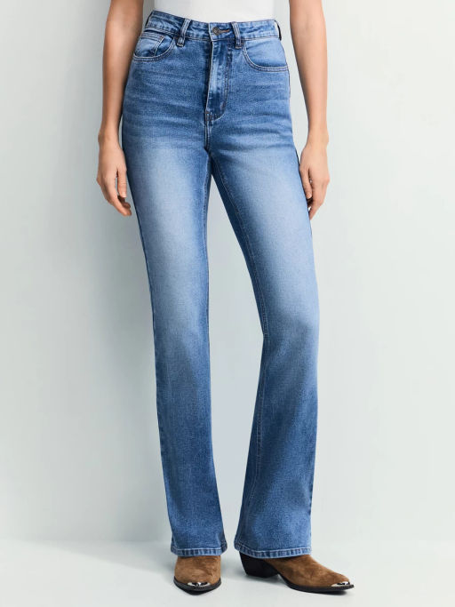 Джинсы bootcut с высокой посадкой / Zarina фото 2