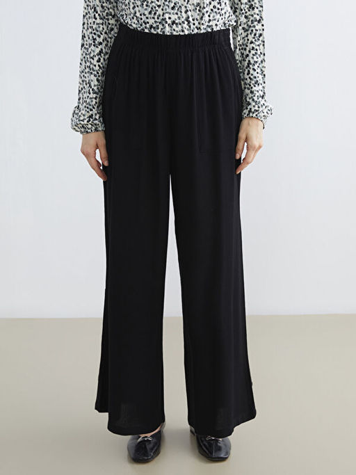 Beli Lastikli Geni? Pa?a Kad?n Pantolon