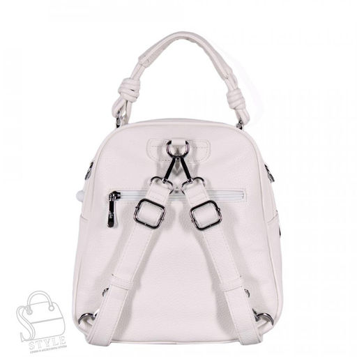 Рюкзак женский 670070-1 white  Velina Fabbiano-Safenta/30  в Новосибирске