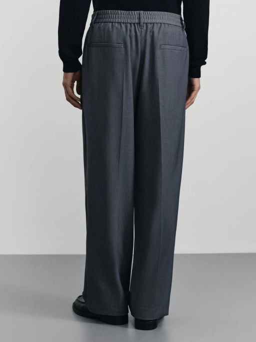 Брюки с защипами relax fit / Zarina фото 4