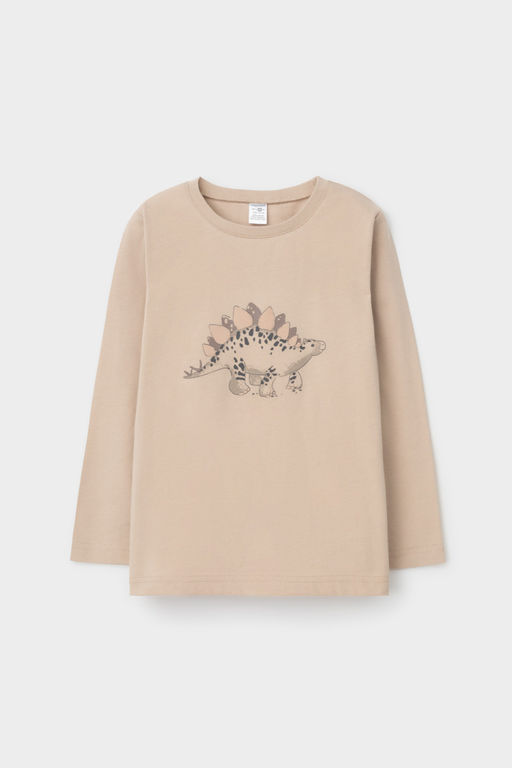 К 1606/темно-бежевый,дино пижама дет - Crockid фото 7