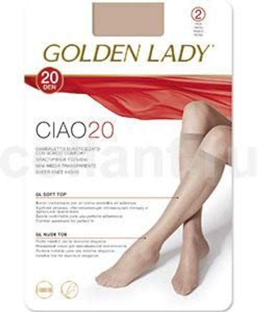 Gamb.CIAO 20 NEW (200/10) гольфы (2 пары) - nero - Golden lady фото 2