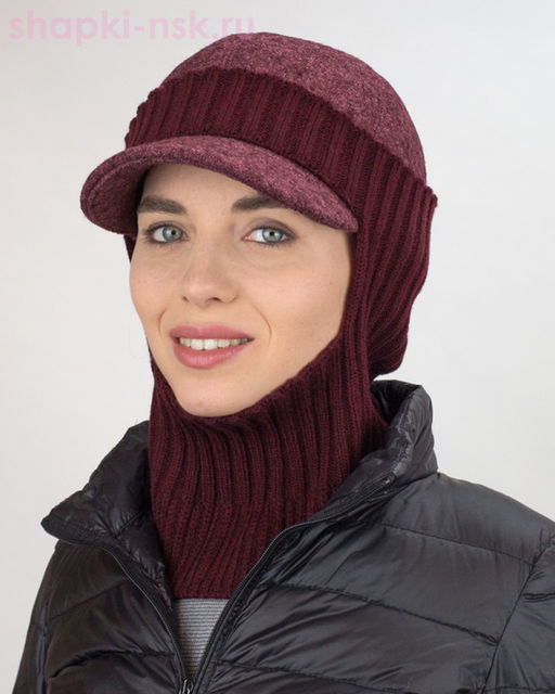 639-K-Д Комплект женский (бейсболка+снуд) (56-58)