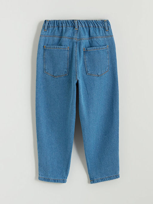 Mickey Mouse Nak??l? Erkek ?ocuk Jean Pantolon