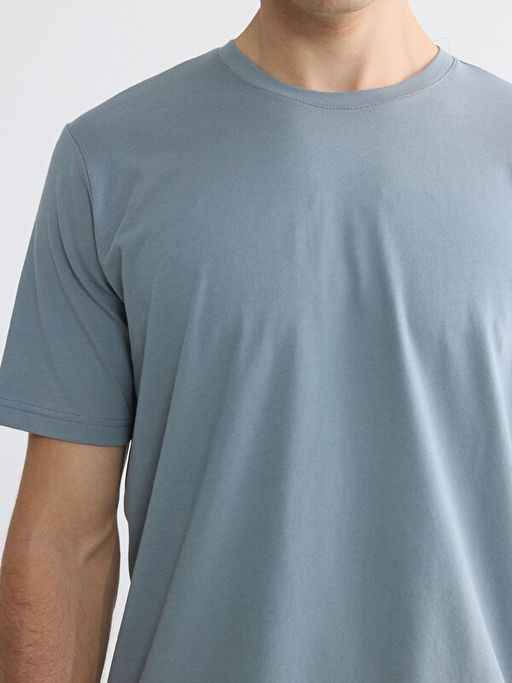 Regular Fit Basic Erkek Dry Touch Ti??rt