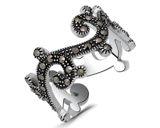 Кольцо, марказит, SL-AGA1801