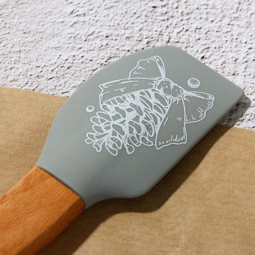 Формы для выпечки новогодние Рождество, набор 4 шт. + лопатка