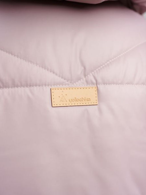 Куртка демисезонная Амелия пудра - Yollochka фото 13