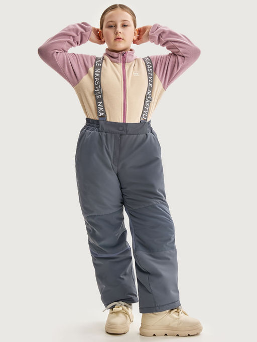 Брюки +2з6025 серый