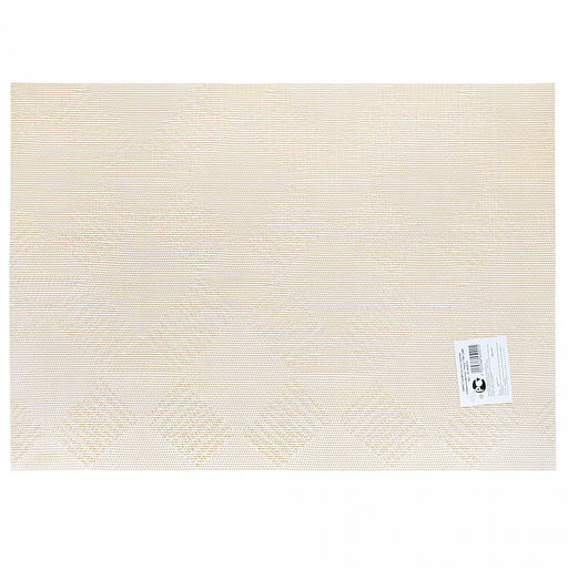 Салфетка под горячее (термосалфетка) "Ника" 30х45см ПВХ, бежевый (Китай)