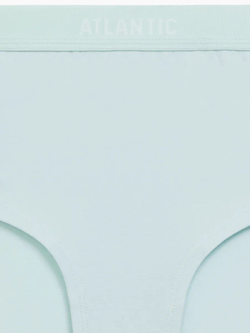 ATLANTIC 3CLP-009 Трусы макси спорт Maxi Sport - набор 3 шт. бежевый + ванильный + светло-голубой  фото 7