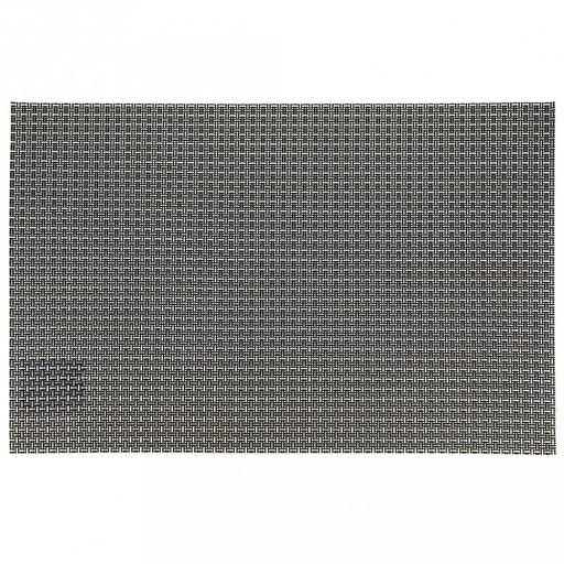 Салфетка под горячее (термосалфетка) "Рогожка" 30х45см ПВХ, серебро (Китай)