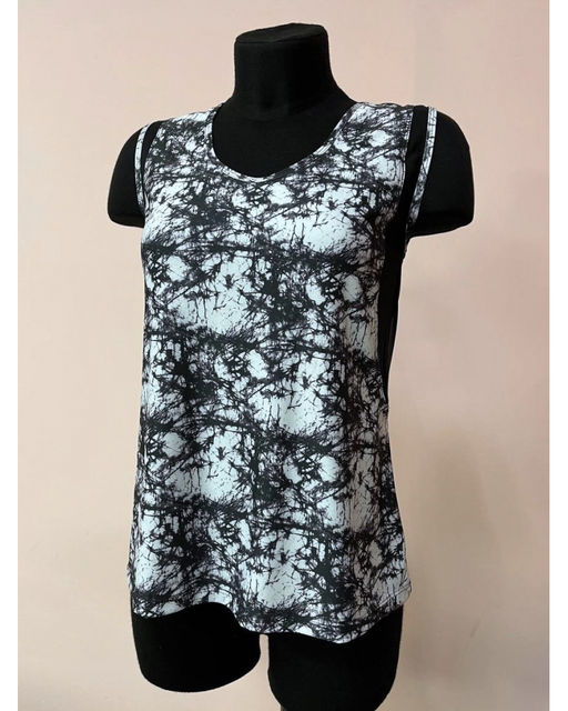 Майка-борцовка Camo черно-белая - Rowan фото 5