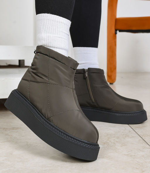 Ботинки-Дутики водоотталкивающие, НАТУРАЛЬНАЯ ШЕРСТЬ