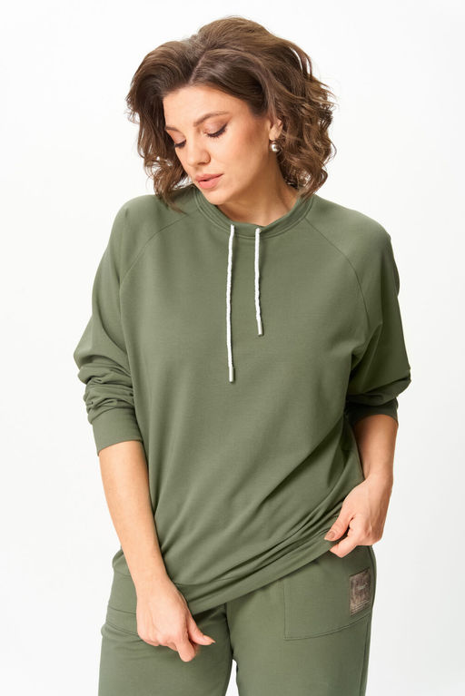 Джемпер Rumoda 2270 зеленый  фото 7