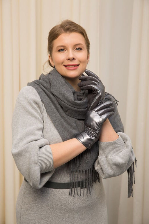 Перчатки из полиэстера с резинкой на запястье