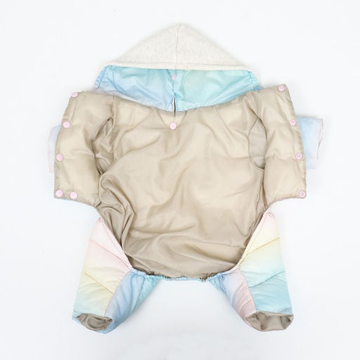 Комбинезон Для прогулки, размер 14 (ДС 28 см, ОГ 42 см, ОШ 31 см), пастельный - Simaland фото 9