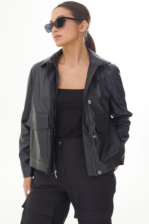 Куртка AURA 1067-170 черный  фото 2