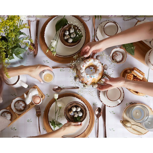 Скатерть Этель Уютная пасха 180х147 см, 100% хл, саржа 190 гр/м2  фото 20