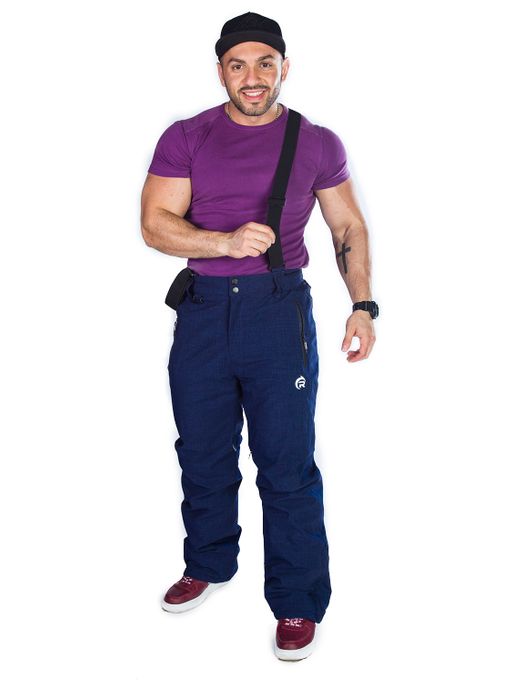 Брюки C-8090 Темно-синий