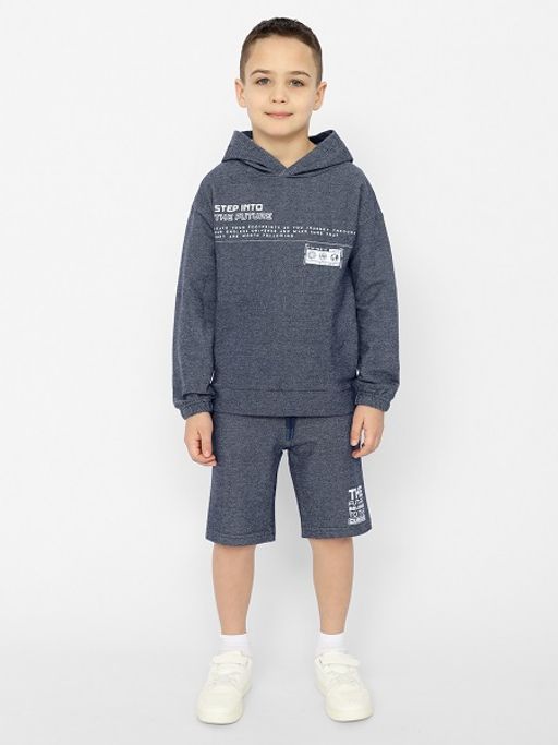 CRB wear/CSKB 63468-41-353 Толстовка для мальчика,темно-синий/Ex.Cherubino  фото 2