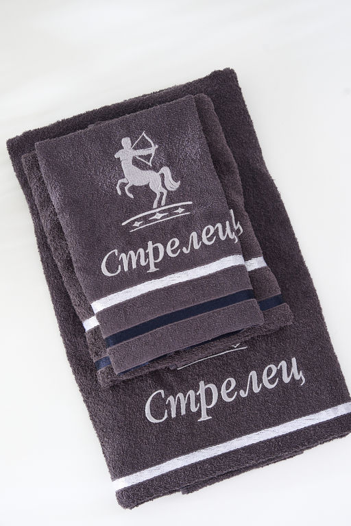 14418/10 Знаки зодиака полотенце махровое плотность 350гр