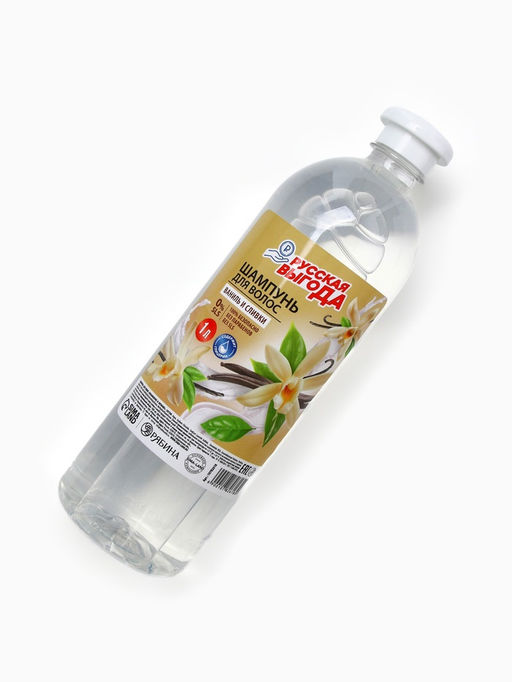 Цена за 2 шт. Шампунь для волос РУССКАЯ ВЫГОДА, аромат ваниль и сливки, 1000 мл