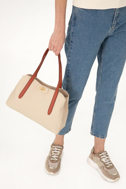 Женская кремовая сумочка Неожиданная скидка в корзине - U.s. polo assn фото 2