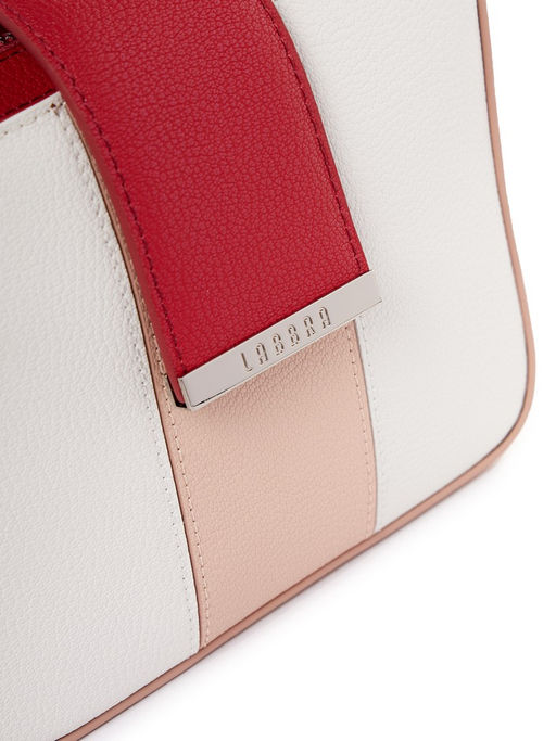 Сумка Labbra L-15329MP white/l.pink/hibiscus