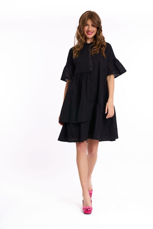 Платье KaVari 1039 черный  фото 4