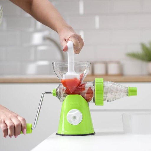 Соковыжималка ручная Fresh, пластик, зелёная