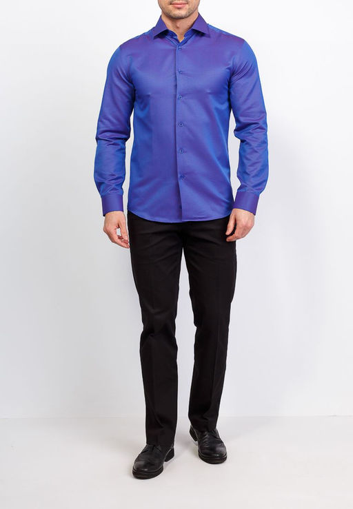 Сорочка мужская длинный рукав GREG 263/139/1093/ZV  фото 7