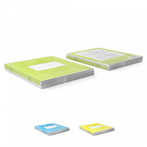 Цена за 160 шт. Тетрадь школьная ученическая ErichKrause Классика Bright голубая, 24 листа, линейка (в плёнке по 10 шт.) фото 16