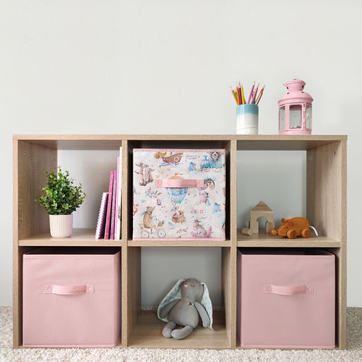 VAL LPY-BOX-2SL Короба стеллажные, без крышки, 28*28*28 см, набор 3 шт., жёлт., ЛЮБИМЧИКИ, шт - Valiant фото 9