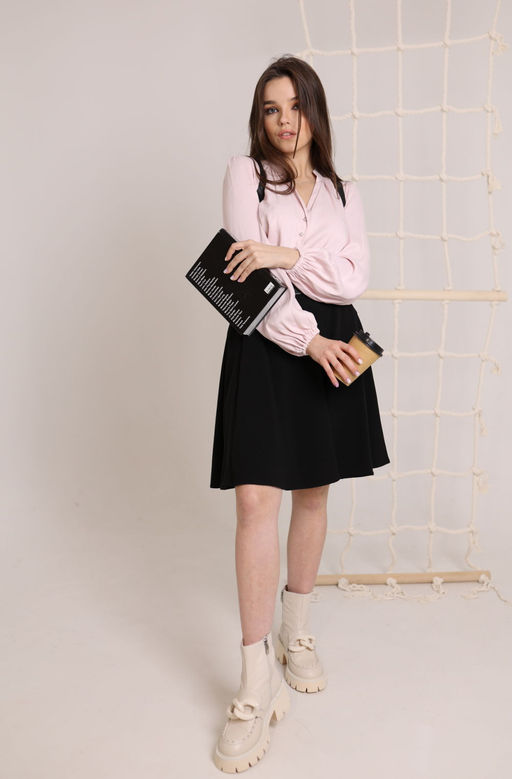 Блуза AMORI 6395 розовый  фото 4