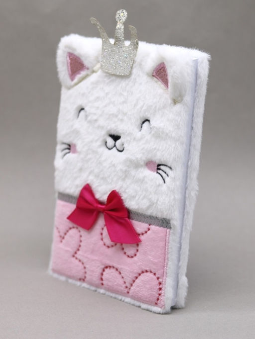 Блокнот плюшевый Princess Meow (21,5*14,5 см)