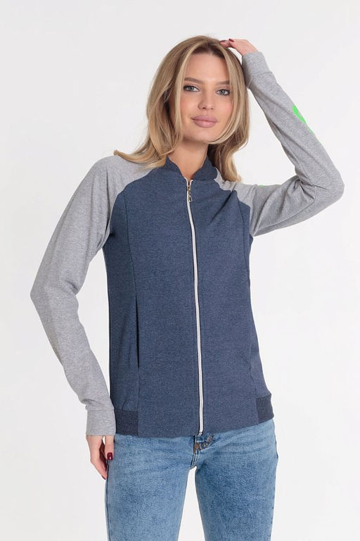 Толстовка М320149Па Индиго - Елена фото 2