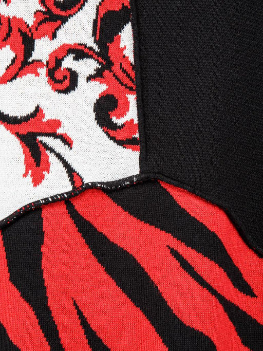 Джемпер женский ZZ-07011 black/red/white - Eleganzza фото 10