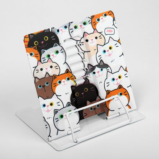 Подставка для книг «Котики», 15.2×18 см