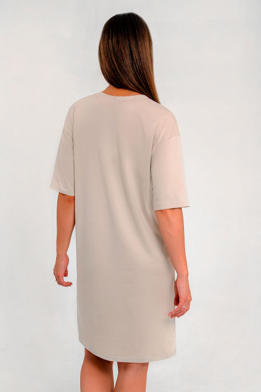 Арт. 4145 Туника женская 44-54(6 шт) Цвет:бежевый