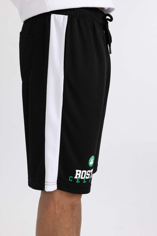DeFactoFit Короткие шорты из плотной ткани свободного покроя NBA Boston Celtics  фото 6