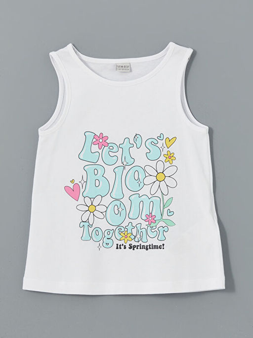 Bisiklet Yaka K?z ?ocuk Atlet ve ?ort